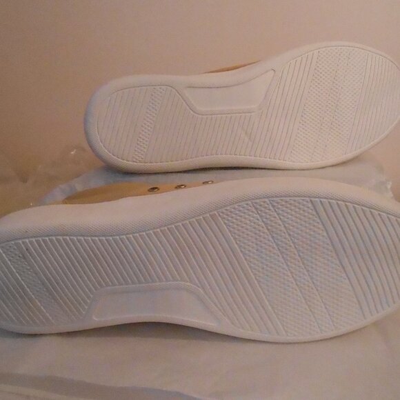 Men's Ortho Comfoot Camel Colored Leather Suede Fashion Sneakers-EUR 48-NIB - Picture 12 of 13